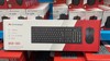 双飞燕键鼠套装usb通用电脑鼠标键盘有线家用办公商务套装 鼠标垫
