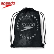 Speedo速比涛泳包大容量35升双肩网兜束口收纳袋时尚印花游泳装备