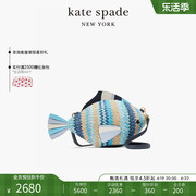 2024kate spade ks 3D 色彩斑斓小鱼新奇单肩斜挎包包女