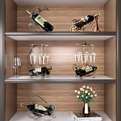 酒柜摆件家用轻奢家居红酒架子现代简约客厅电视柜装饰品创意酒托
