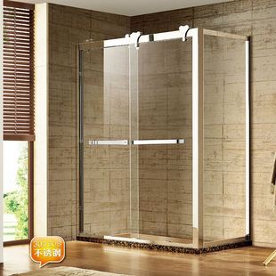 l型淋浴房浴室沐，浴房玻璃隔断卫生间浴屏长方形，玻璃门干湿分离