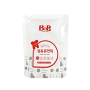 韩国保宁BB婴儿衣物柔顺剂防静电紫柠檬西柚香1800ml