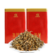 2024年春茶凤庆金丝滇红，特级浓香型云南红茶，茶叶罐装珍品金芽250g