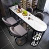 多功能吧台餐桌酒桌家用长条，窄高小桌子长方形，小户型北欧风格高脚