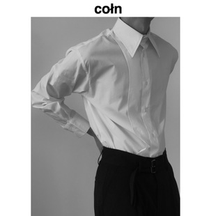 coln做gentlemanorgentlewoman不必是英国人，1件叠门襟衬衫即可