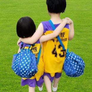 便携6-12岁男女儿童篮球包 5-6-7号专用足球训练包单双肩背包