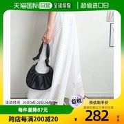 日本直邮futierland女士长裙，高腰镂空时尚气质，显瘦蓬蓬伞裙