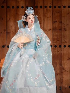 延吉延边公主小姐姐宫廷古装女结婚礼服朝鲜服大长今传统韩服套装