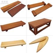 创意寿司长条板日式木质盘子料理餐具寿司盛台竹木托盘寿司板凳木