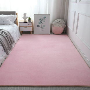 卧室地毯床边毯简约现代家用大面积满铺长方形地垫，客厅地毯茶几毯