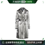 香港直邮潮奢caractere女士双排扣大衣