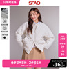 SPAO韩国同款春季男女短款棉服情侣加厚外套SPJPD4TC01