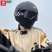 乐凯奇专业摩托车眼镜护目镜，哈雷复古越野巡航机车骑行风镜近视