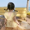 宝宝连衣裙2024洋气网红格子裙，纯棉1-2-3-4岁女童夏装，儿童公主裙