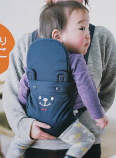 出口日本牛仔面料，婴儿背带宝宝背袋婴幼儿轻便抱袋