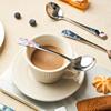 德国进口咖啡勺甜品小勺子，304不锈钢搅拌家用马克杯勺子可爱高档