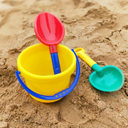 高品质儿童沙滩玩具套装玩沙子，挖沙铲小桶，工具决明子宝宝戏水玩具