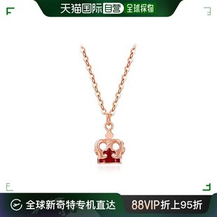 香港直邮同购 周大福 周大福 女士 18K/750玫瑰色黃金頸鏈 E2