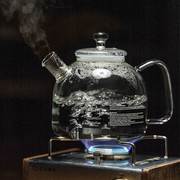 一屋窑养生壶大容量烧水壶煮茶壶1.8l高硼硅玻璃，耐骤冷热直火可用