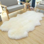 澳洲整张羊皮羊毛地毯，毛绒沙发坐垫，椅子飘窗垫家用欧式沙发垫