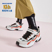 skechers斯凯奇童鞋冬季男大童鞋魔术贴休闲鞋403758l