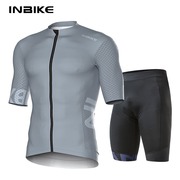 inbike夏季短袖骑行服套装男款，上衣山地公路车自行车速干衣服装备