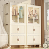 儿童衣柜家用卧室收纳柜简易婴儿衣柜可折叠宝宝衣橱衣服储物柜子