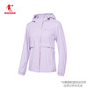 中国乔丹运动梭织风衣女夏季加绒保暖连帽外套女BFD42233210A