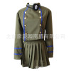 家庭教师69库洛姆骷髅cosplay衣，服装绿制服校，服装军军fu表演出
