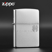 zippo打火机正版爱情四叶草，系列防风打火机男士送礼