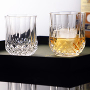 法国cda水晶玻璃杯威士忌洋酒杯鸡尾酒品酒杯，柠檬茶水杯果汁杯