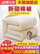 高档10斤新疆棉被冬被加厚保暖纯棉花被子被芯手工棉絮棉胎床