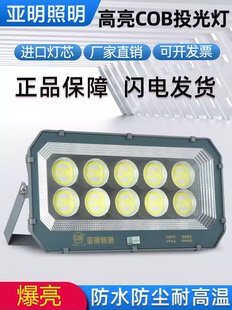 上海亚明led投光灯9090系列，8088led泛光灯50w100w600w防水马路灯(马路灯)