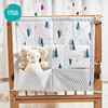婴儿床围栏伴侣儿童床挂袋，床边整理收纳袋宝宝，尿布整理床头袋子