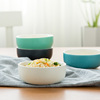 微瑕日韩欧式陶瓷器餐具小汤碗大米饭碗面碗家用碗甜品碗套装2个