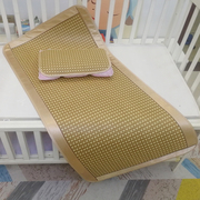 儿童凉席幼儿园专用午睡冰丝夏季双面婴儿席子透气新生儿宝宝藤席