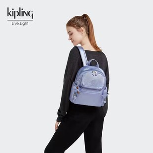 Kipling女士背包凯普林双肩包女款潮流时尚旅行猴子包K14190