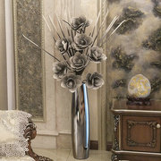 欧式轻奢陶瓷高级感花瓶，摆件客厅插花仿真花现代简约家居装饰品
