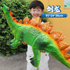 大号霸王龙软胶恐龙玩具搪胶孩地摊仿真动物套装模型跨境