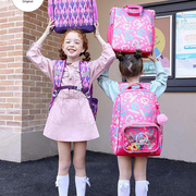 补习袋中小学生女手提拎书袋公主，美术作业袋女童包包斜挎包补