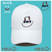 夏季港风潮牌创意，情侣装笑脸字母，男女定制鸭舌帽子遮阳棒球帽