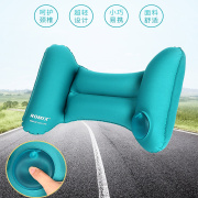 romix充气腰枕旅行家居靠枕，腰垫按压式，自动充气靠垫护腰便携枕