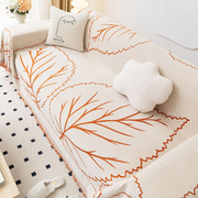 美式沙发盖布四季通用全包万能沙发套罩高档防滑沙发巾坐垫子