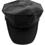军迷美军户外休闲黑色战术八角帽春秋季时尚迷彩男装帽子作训帽