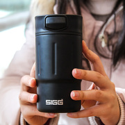 sigg希格咖啡杯不锈钢真空保温杯，便携随手车载杯小容量精致水杯