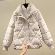 羽绒棉服女短款2023年冬季棉衣韩版宽松加厚保暖棉袄外套