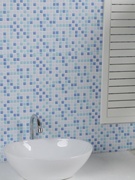加厚自粘墙纸壁纸厨房卫生间，防水格纹马赛克瓷砖仿墙贴防油浴室