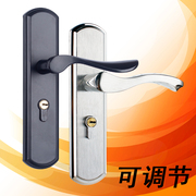 室内通用型房门锁旧门换锁卧室，简约实木门把手，锁具不锈钢执手门锁