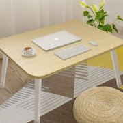 小桌子卧室坐地加高加大折叠电脑桌床上书桌简易寝室家用小桌板