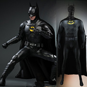 闪电侠基顿蝙蝠侠，衣服batman万圣节服装cosplay表演服